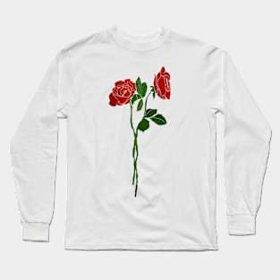 2 roses Long Sleeve T-Shirt